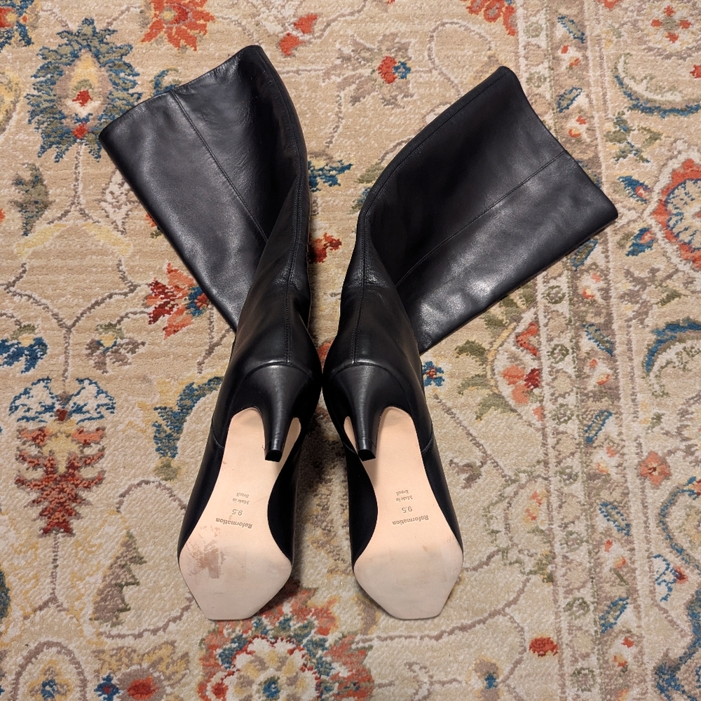 Reformation Remy Knee High Kitten Heel Boot - Picture 13 of 14